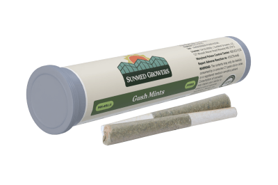 SunMed Gush Mints two-pack pre-rolls