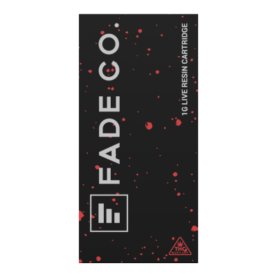 Fade Co. Permanent Marker live resin cart