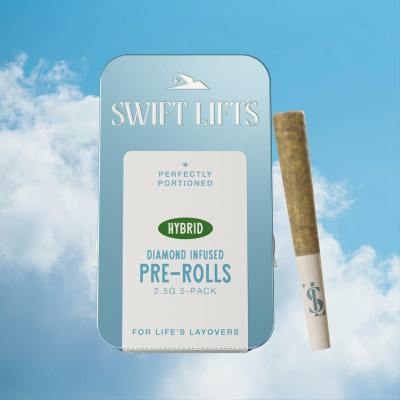 Swift Lifts diamond infused five pack, Pink Certz